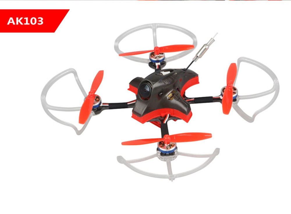 LDARC AK123 3S Toothpick FPV Racing Drone 122mm Wheelbase F411 12A BLheli_S 200mW VTX Runcam Nano2 Cam PNP - AC2000 Receiver