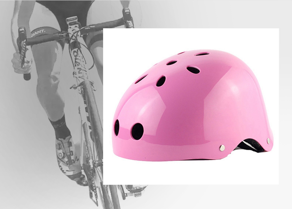 Professional Sports Bike Helmet For Bike Scooter Derby Inline Skateboard Size M - Black