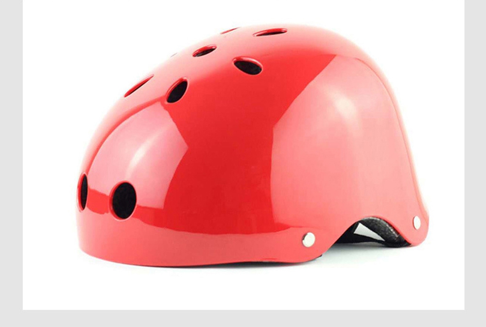 Professional Sports Bike Helmet For Bike Scooter Derby Inline Skateboard Size M - Black
