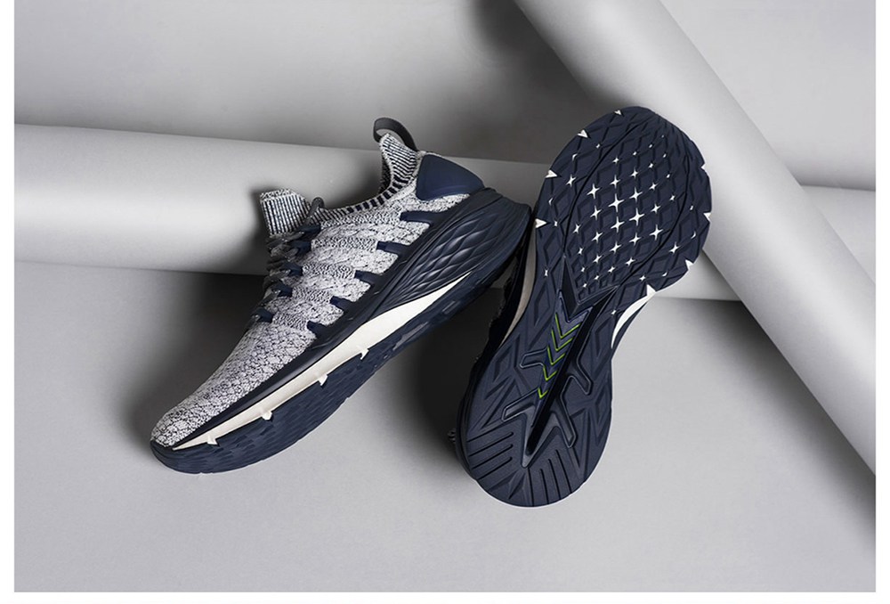 Xiaomi Mijia Sneakers 3 Men's Ultralight Shock Absorption Sports Running Shoes EU44 - Black