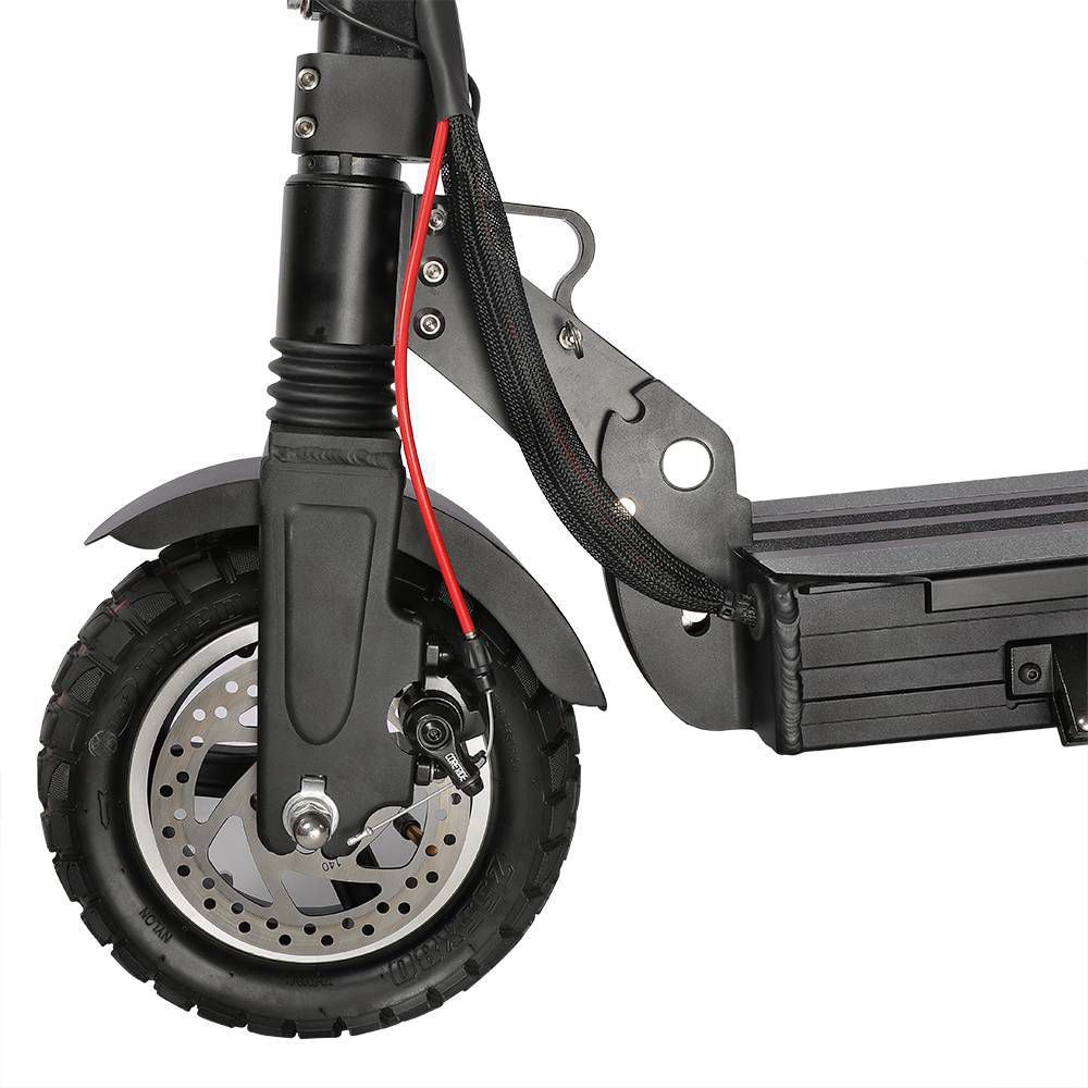 Tarsa T9 Off-road Folding Electric Scooter 500W Motor Max 40km/h 10Ah Battery 10 Inch Pneumatic Tire - Black