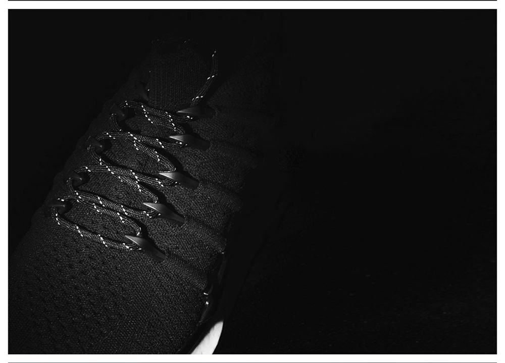 Xiaomi Mijia Sneakers 3 Men's Ultralight Shock Absorption Sports Running Shoes EU44 - Black
