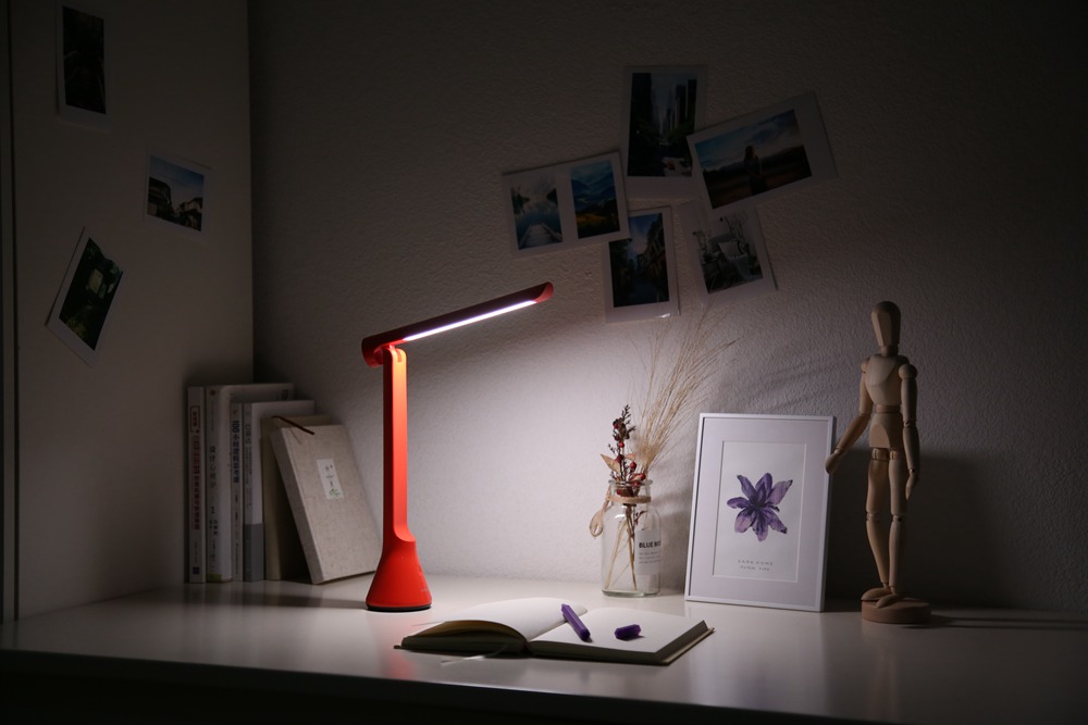 Xiaomi Yeelight YLCT03YL LED Table Lamp Foldable USB Chargeable Dimmable - Red