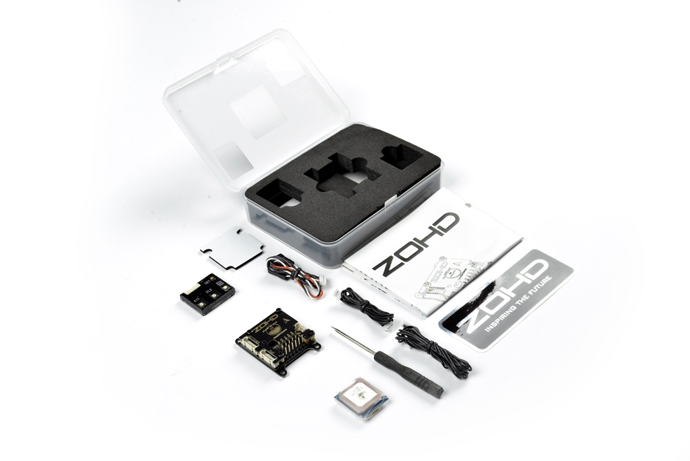 ZOHD Kopilot Lite And VC400 FPV Combo Autopilot System Flight Controller GPS Module Plus VC400 PIGGYBACK AIO OSD Camer
