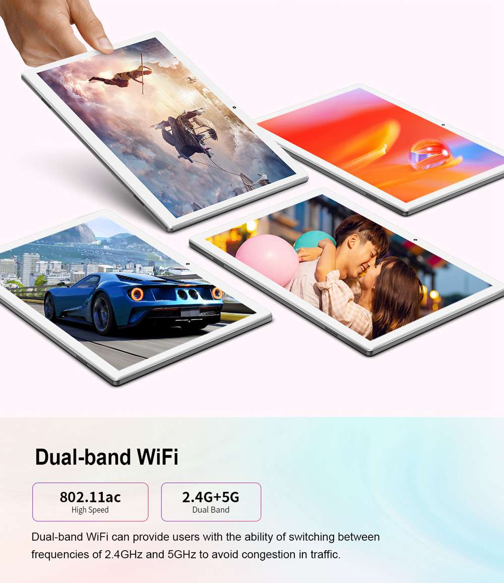 TECLAST M30 4G Tablet MT6797X Deca Core 2.6GHz 10.1 " 2560*1600 Android 8.0 4GB RAM 128GB ROM US Plug - Gray