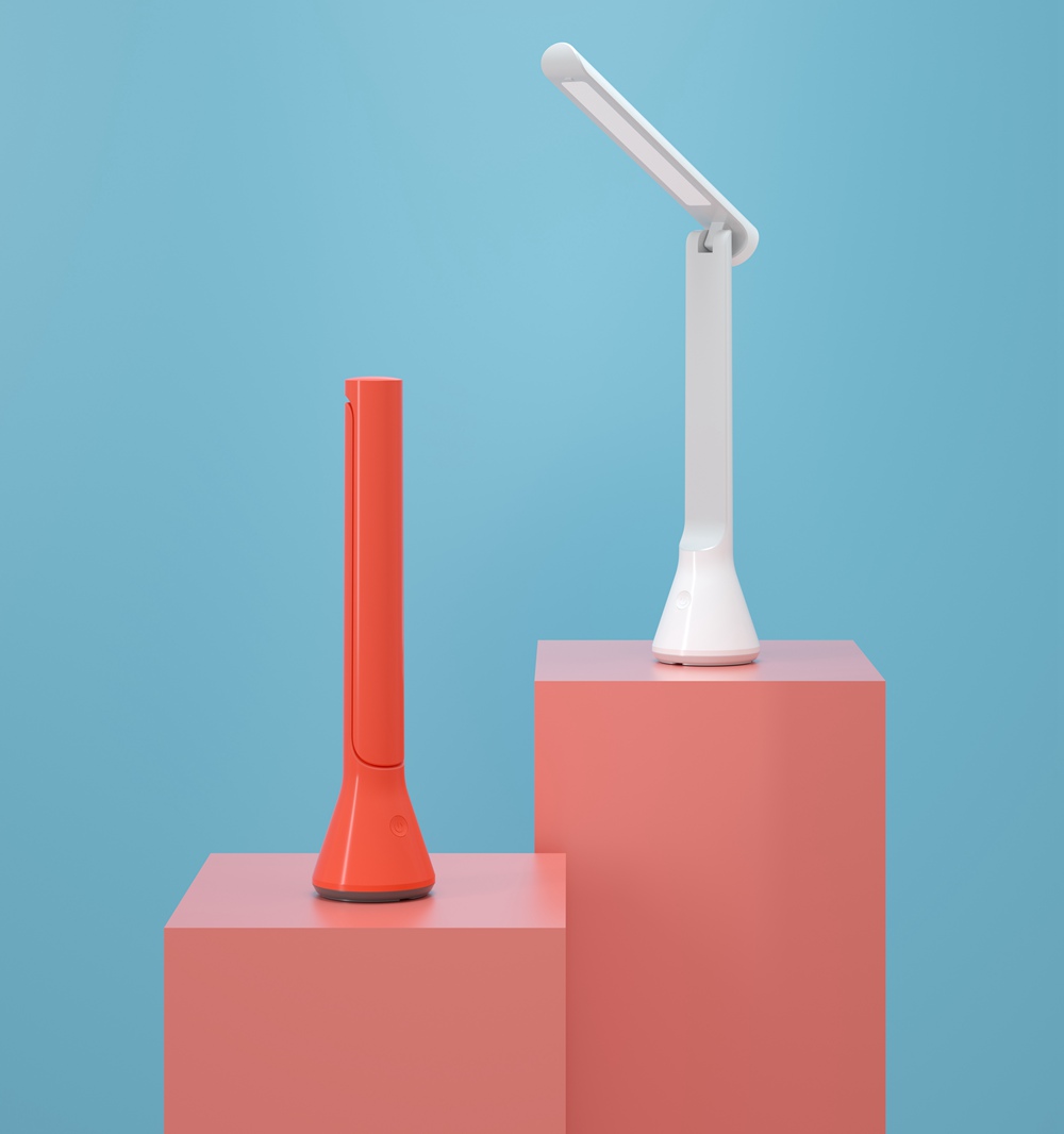 Xiaomi Yeelight YLCT03YL LED Table Lamp Foldable USB Chargeable Dimmable - Red