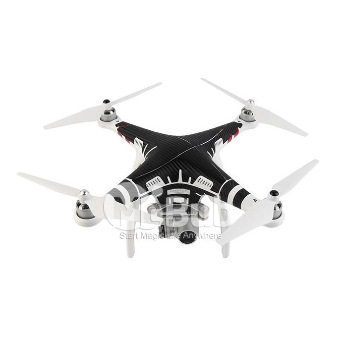 DJI Phantom 3 PVC Stickers Carbon Fiber Pattern Decals
