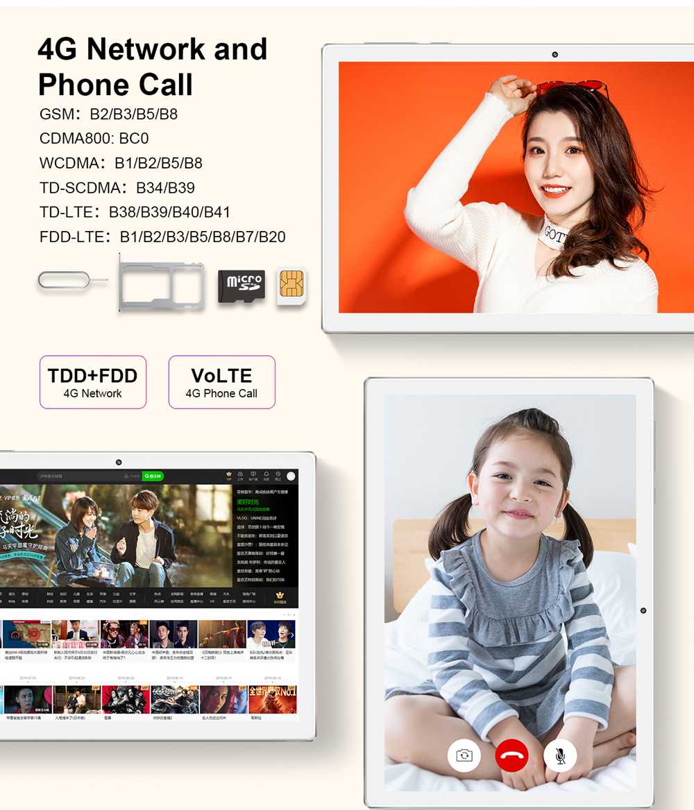 TECLAST M30 4G Tablet MT6797X Deca Core 2.6GHz 10.1 " 2560*1600 Android 8.0 4GB RAM 128GB ROM - Gray