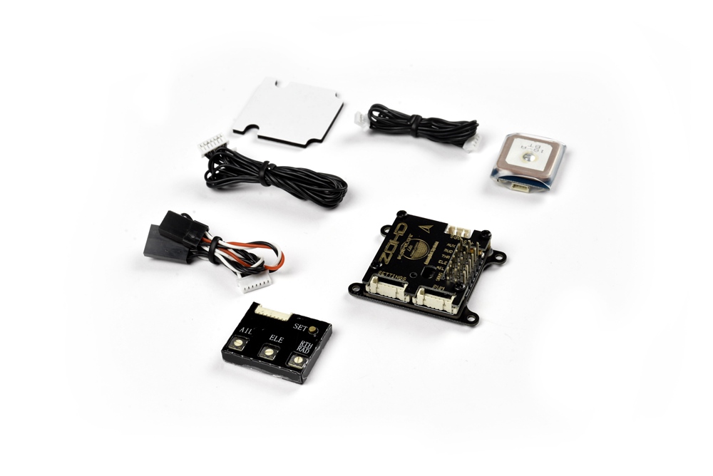 ZOHD Kopilot Lite And VC400 FPV Combo Autopilot System Flight Controller GPS Module Plus VC400 PIGGYBACK AIO OSD Camer