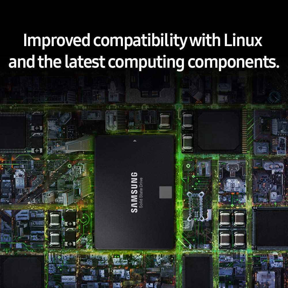 Samsung 860 EVO SSD 2TB SATA 3 Interface Max Read 550 MB/s Solid State Drive - Black