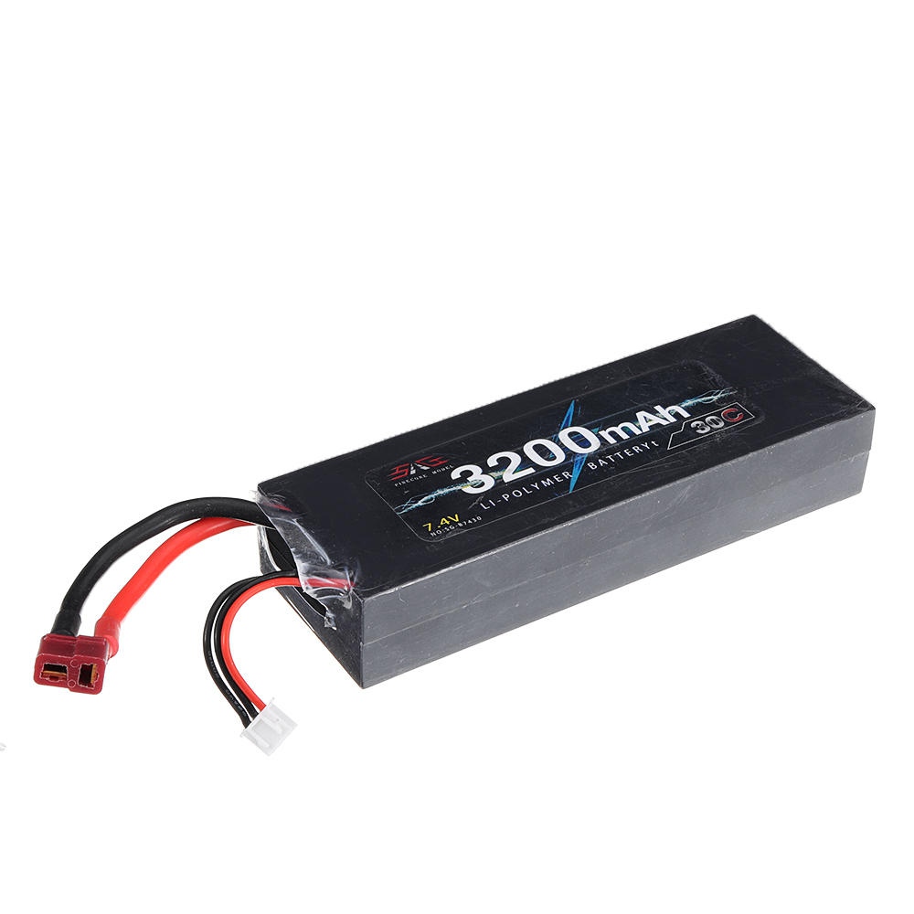RC Car Spare Parts 2S 7.4V 3200mAh 30C Lipo Battery T Plug For HG P407/P408/P602/P801/802 RC Vehicles Car Model