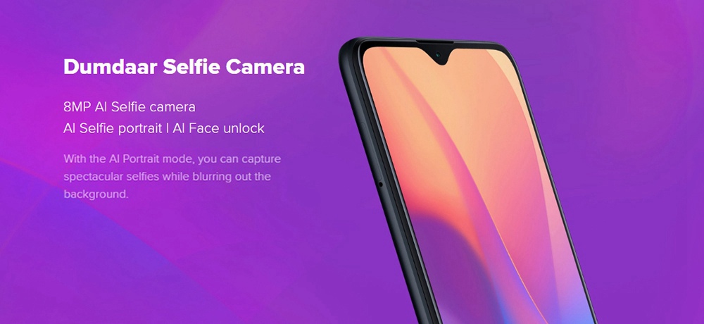 Xiaomi Redmi 8A 6.22 Inch 4G LTE Smartphone Snapdragon 439 2GB 32GB 12.0MP+8.0MP Dual Cameras Fingerprint ID Dual SIM MIUI 10 Global Version - Black