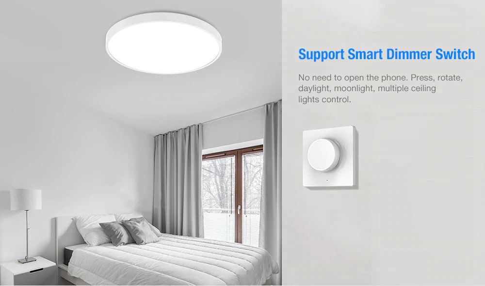 Xiaomi Mijia YEELIGHT YLXD39YL Smart LED Ceiling Light 450*60mm 220V 50W App Remote Control - Star Version
