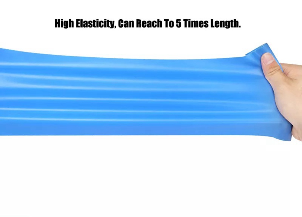Xiaomi YUNMAI Fitness Yoga Elastic Resistance Bands 15lb Soft TPU Material High Elasticity - Blue
