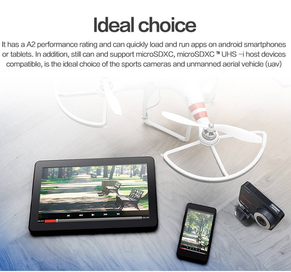 SanDisk Micro SDXC Extreme Pro UHS-I Memory Card 64GB (SDSQXCY-064G-ZN6MA)