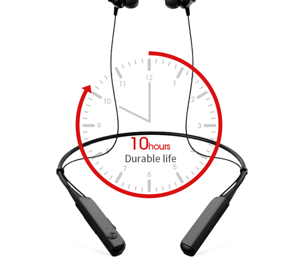 Haylou C10 Bluetooth Sports Earphones Binaural Call Retractable Neckband