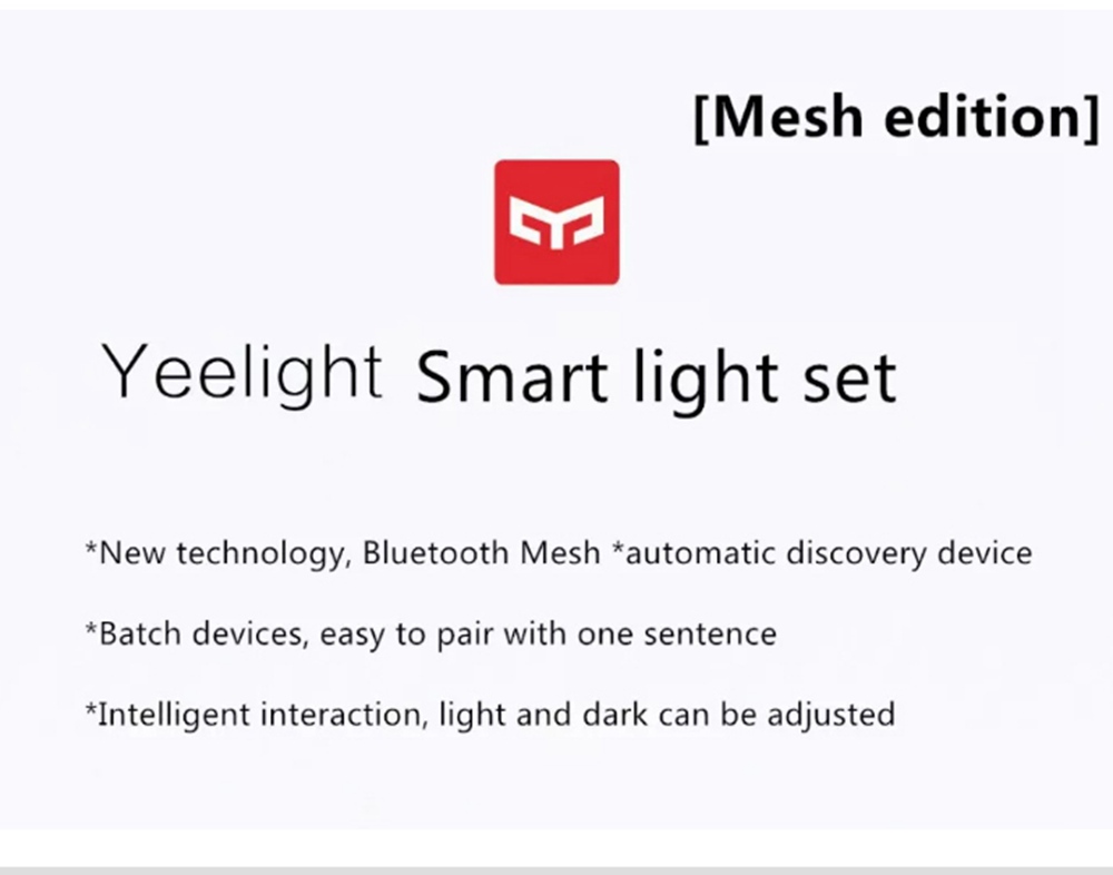 Xiaomi Mijia Yeelight YLSD04YL Smart Ceiling Down Light 5W 400LM 2700-6500K Mesh Edition