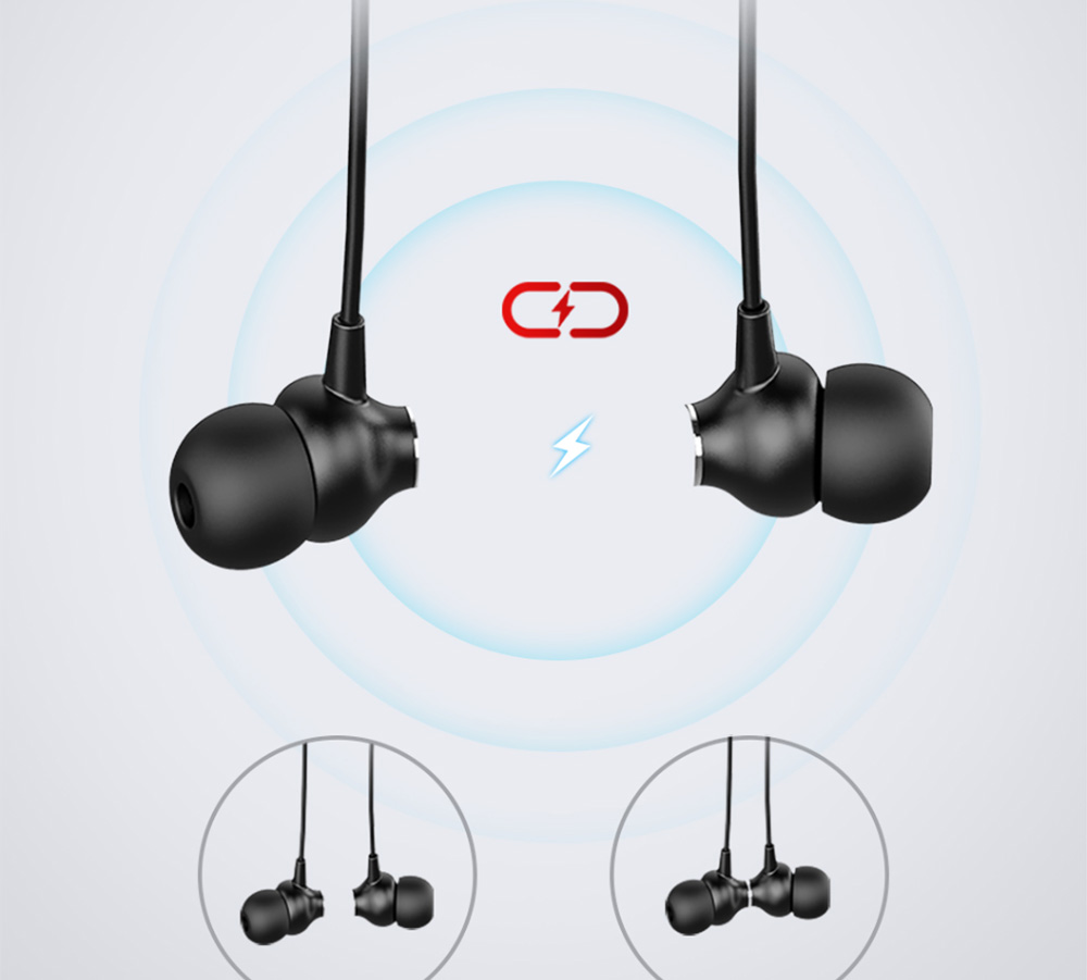 Haylou C10 Bluetooth Sports Earphones Binaural Call Retractable Neckband