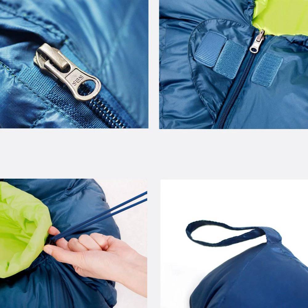 Xiaomi Zaofeng Foldable Down-filled Sleeping Bag Travel Equipment - Blue