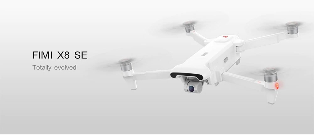 Xiaomi FIMI X8 SE Voyage Version 4K 5KM FPV Foldable GPS RC Drone With 3-axis Gimbal 33mins Flight Time RTF Black - Three Batteries With Bag