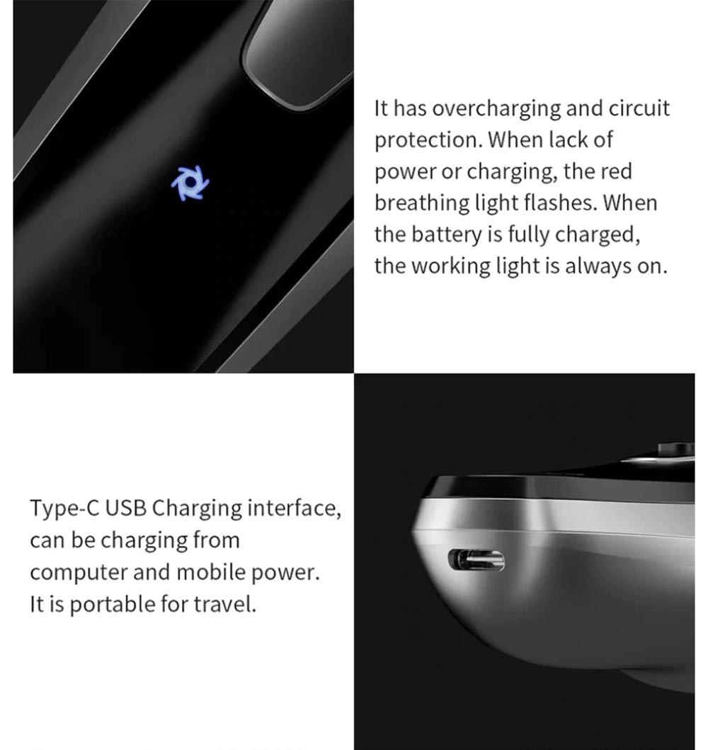 Xiaomi Enchen BlackStone 3D Electric Shaver Head - Black