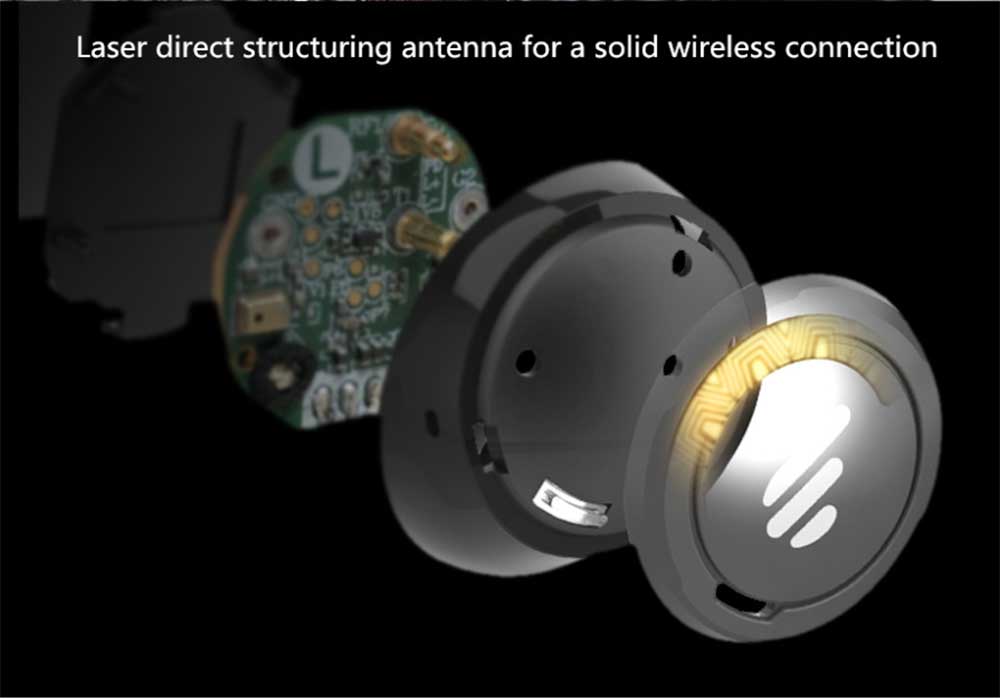 Edifier TWS5 Bluetooth 5.0 CVC 8.0 TWS Earbuds Qualcomm QCC3026 aptX Unilateral Use IPX5