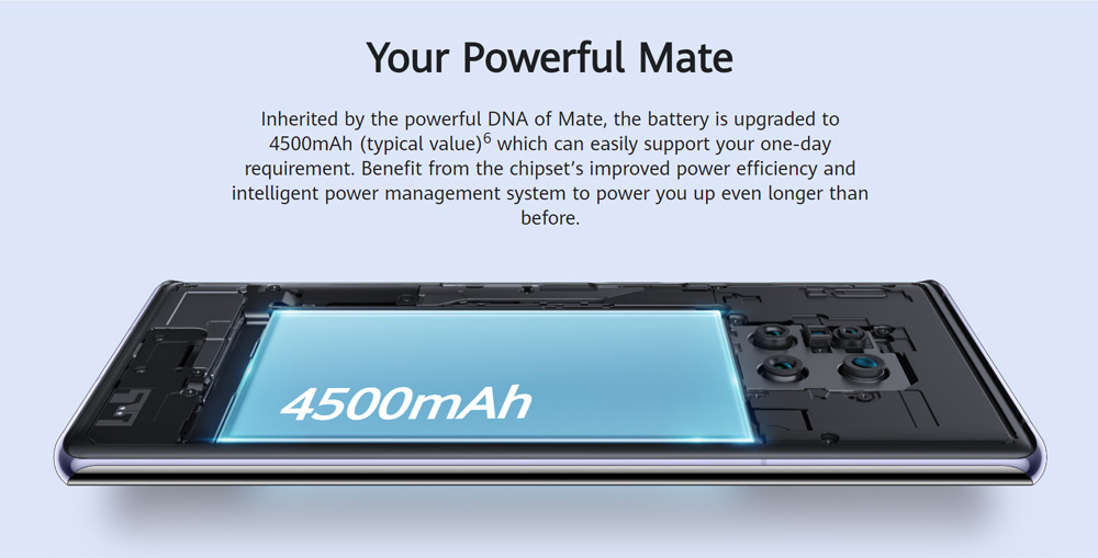 HUAWEI Mate 30 Pro 5G Smartphone 6.53" OLED Display Kirin 990 8GB 512GB 40.0MP+40.0MP+8.0MP+3D Depth Sensing Quad Rear Cameras NFC Fingerprint ID Dual SIM Android 10.0 - Cosmic Purple