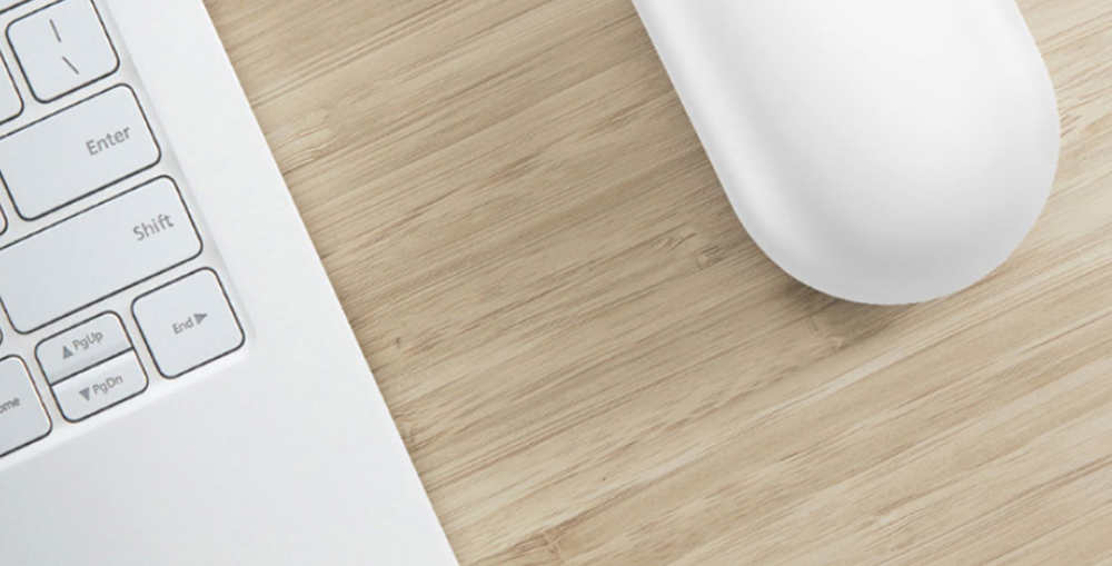 Jesis Fingerprint Mouse 125Hz Polling Rate Smart Portable For Home Office From Xiaomi Youpin - Sliver