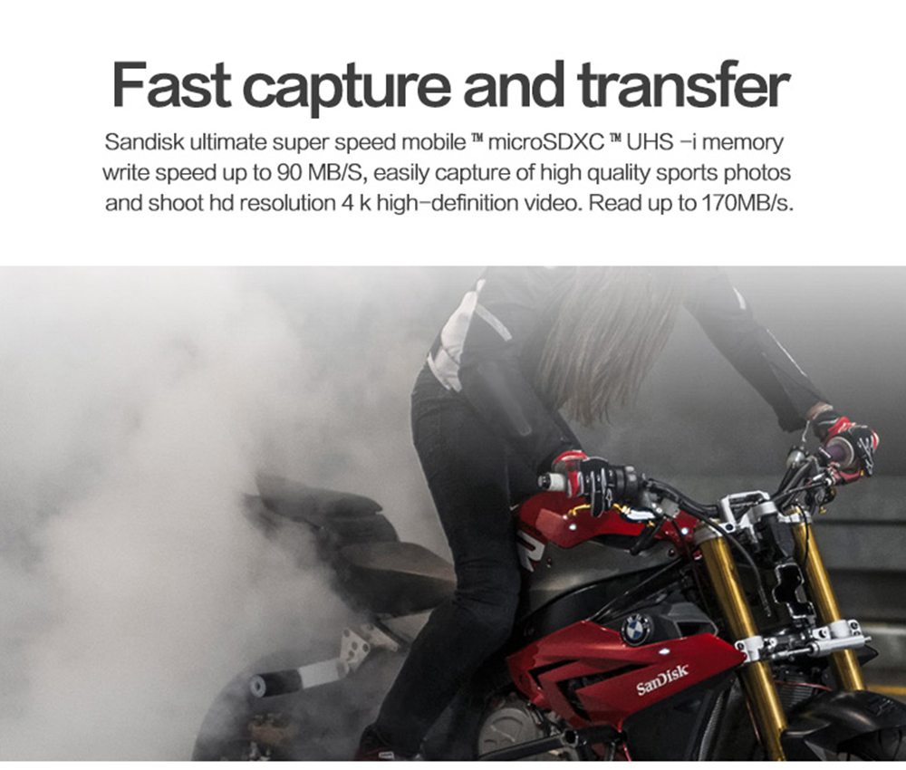 SanDisk Micro SDXC Extreme Pro UHS-I Memory Card 64GB (SDSQXCY-064G-ZN6MA)