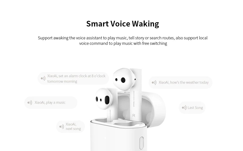 Xiaomi Air 2 Bluetooth 5.0 TWS Earphone IR Sensor LHDC Stereo ENC Noise Cancelling