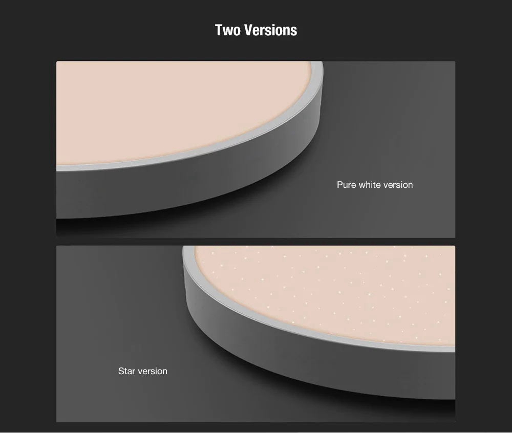 Xiaomi Mijia YEELIGHT YLXD39YL Smart LED Ceiling Light 450*60mm 220V 50W App Remote Control - Star Version
