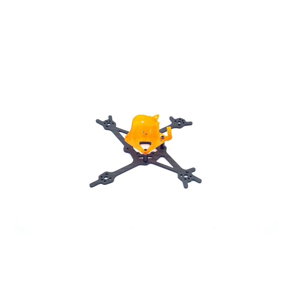 Diatone GTB229 CUBE Finger Version 110mm 2mm Thickness Arm 3K Carbon Fiber Frame Kits For Toothpick FPV Racing Drone - Orange