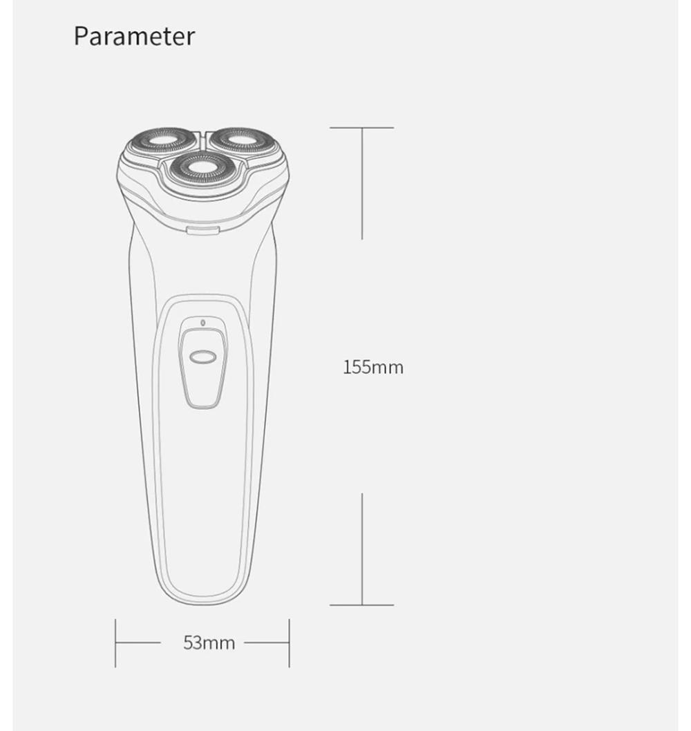 Xiaomi Enchen BlackStone 3D Electric Shaver Head - Black