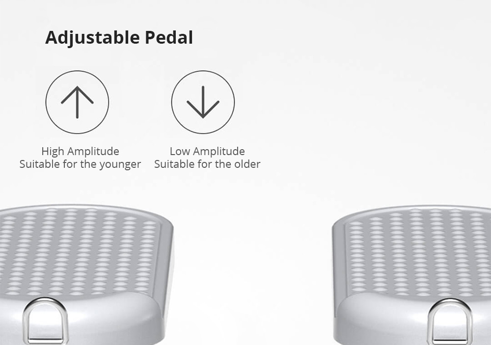 Xiaomi XQIAO Mini Multifunctional Waist-twisting Stepper Indoor Foldable Fitness Equpment LCD Smart Display - White