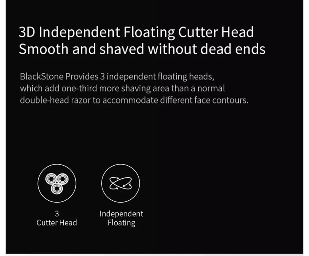 Xiaomi Enchen BlackStone 3D Electric Shaver Head - Black