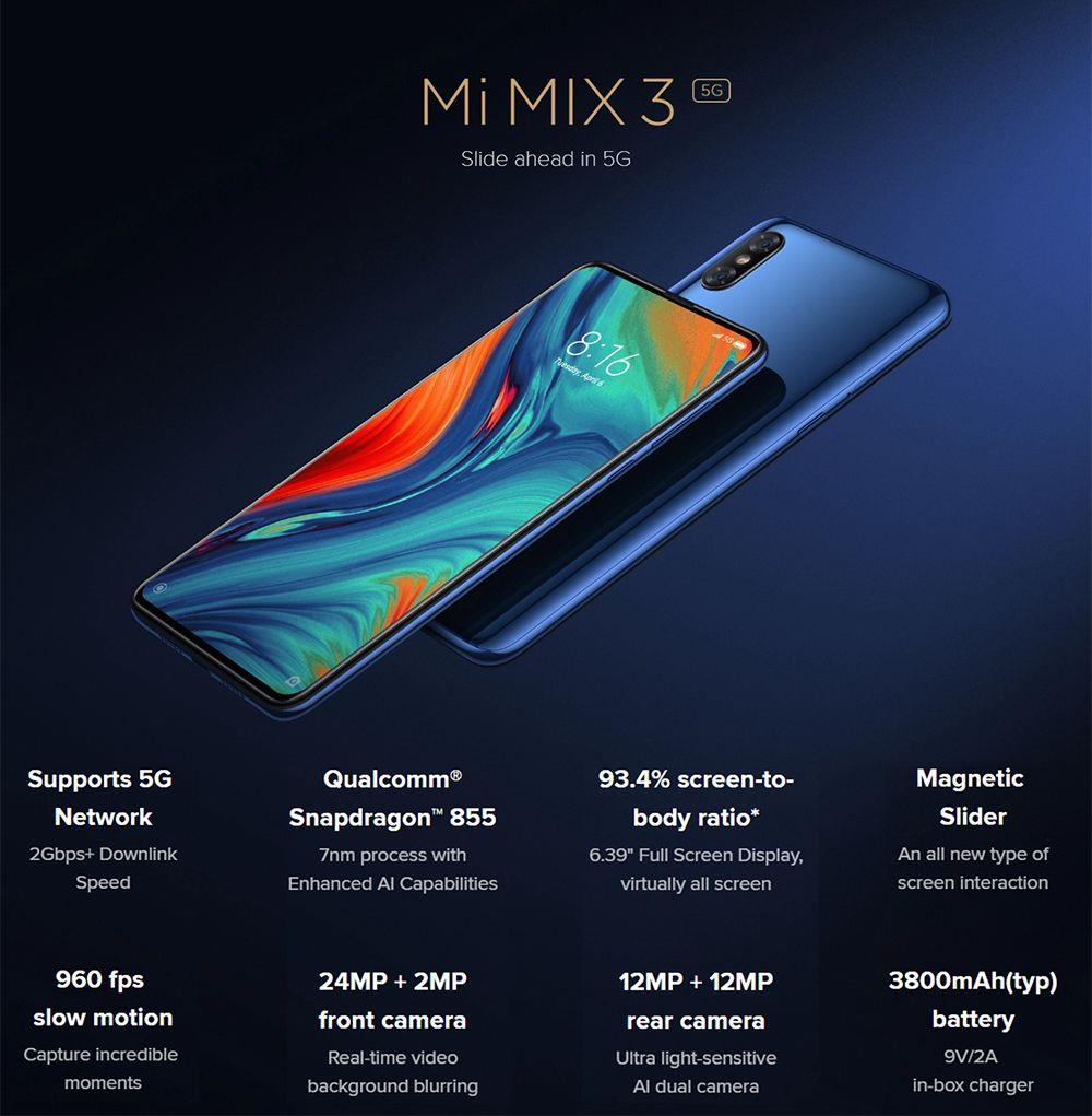 Xiaomi Mi Mix 3 5 G