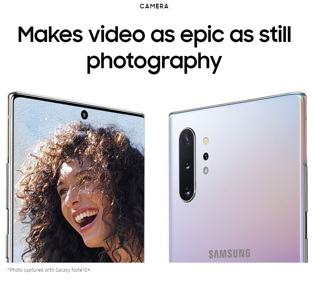 Samsung Galaxy Note 10 Plus 5G Smartphone 6.8 Inch Snapdragon 855 12GB 256GB 12.0MP+16.0MP+12.0MP+3D Depth Vision Quad Rear Cameras NFC Fingerprint ID Dual SIM Android 9.0 (White) + Original Stylus Pen