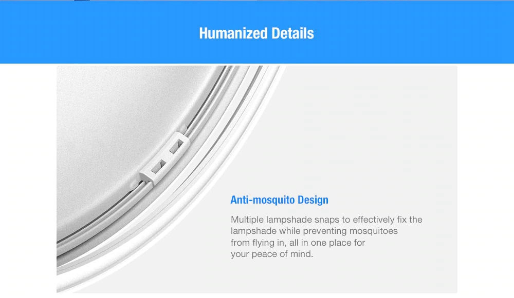 Xiaomi Mijia YEELIGHT YLXD39YL Smart LED Ceiling Light 450*60mm 220V 50W App Remote Control - Star Version