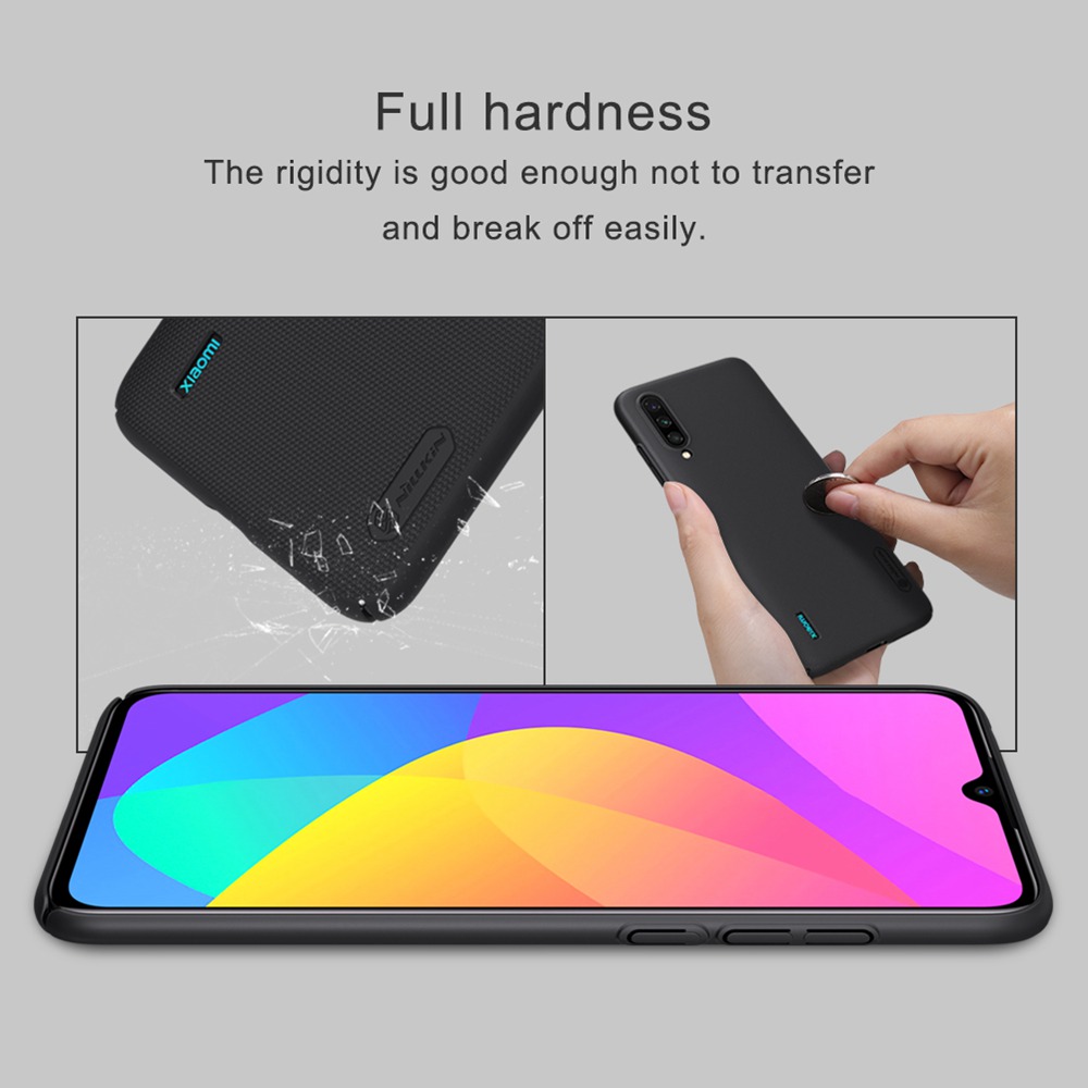 NILLKIN Protective Frosted PC Phone Case For Xiaomi Mi CC9 / Xiaomi Mi9 Lite Smartphone - Blue