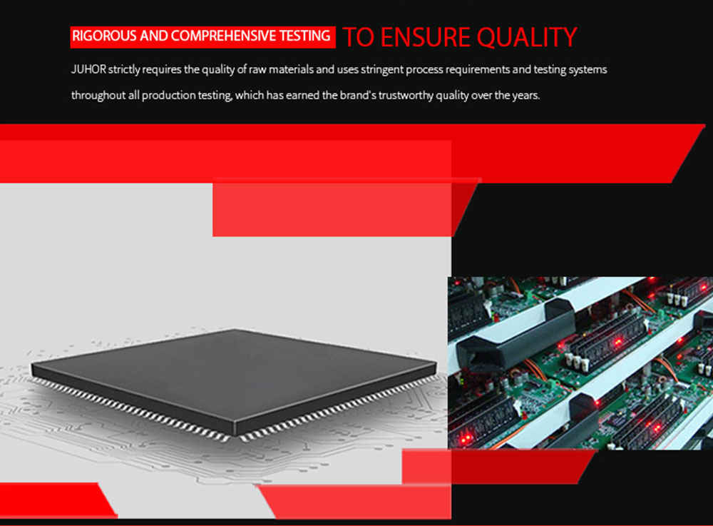 Juhor DDR4 8GB 3000Mhz 1.35V 288 Pin RAM Desktop Memory Module With RGB Glowing And Shell For PC Computer - Red