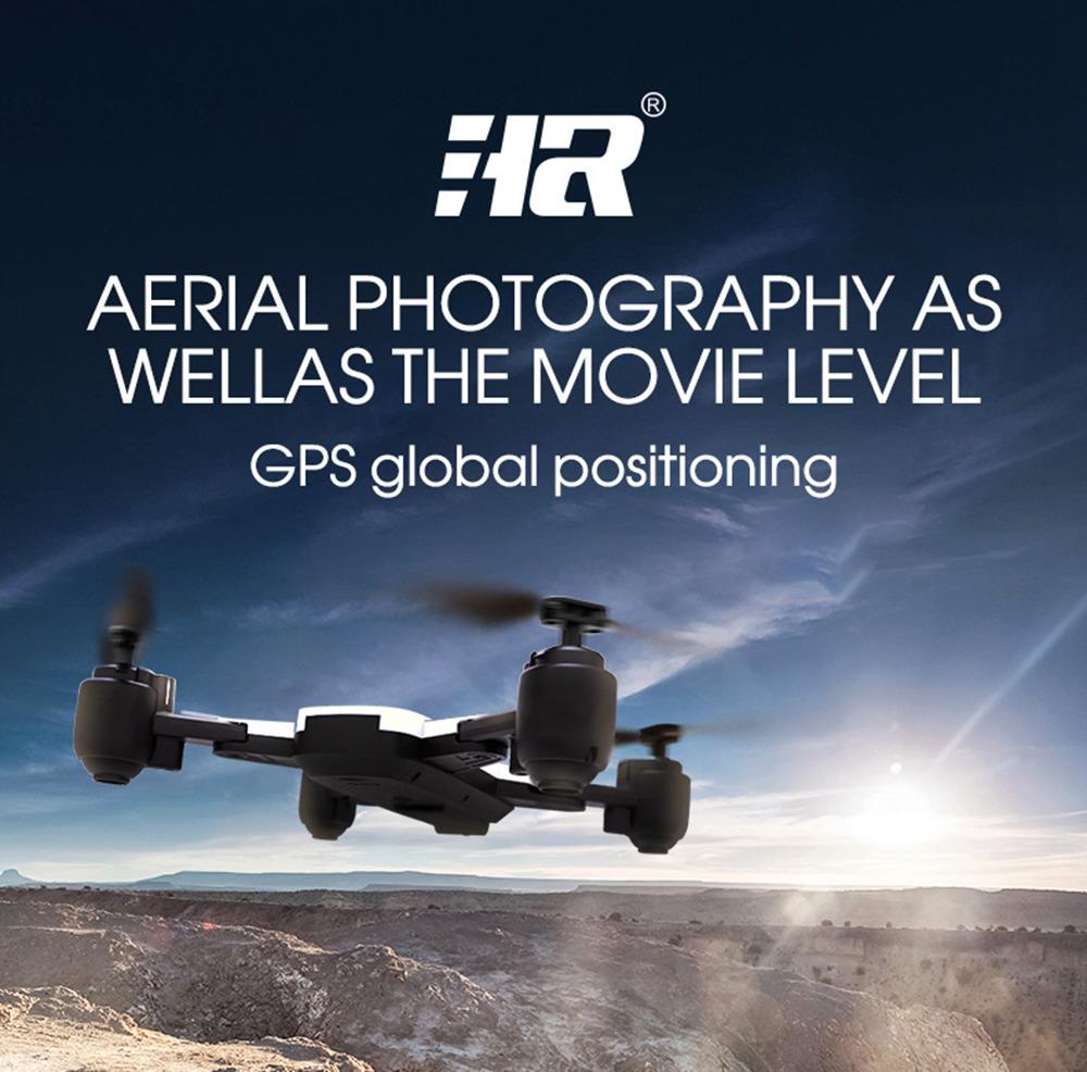 SHRC H1G 1080P 2.4G WiFi GPS FPV RC Drone Follow Me Mode RTF - White