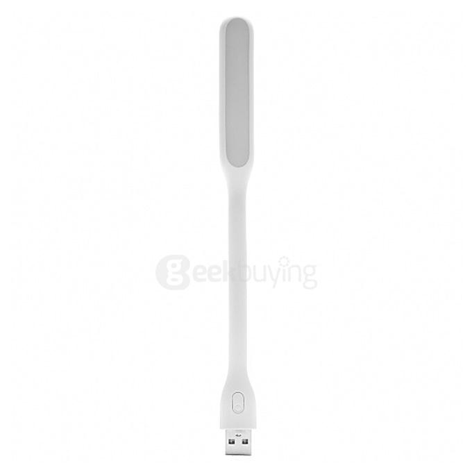 Original Xiaomi USB LED Light Enhanced Version Portable Energy-saving 5V 1.2W LED Lamp with Adjustable Arm - White