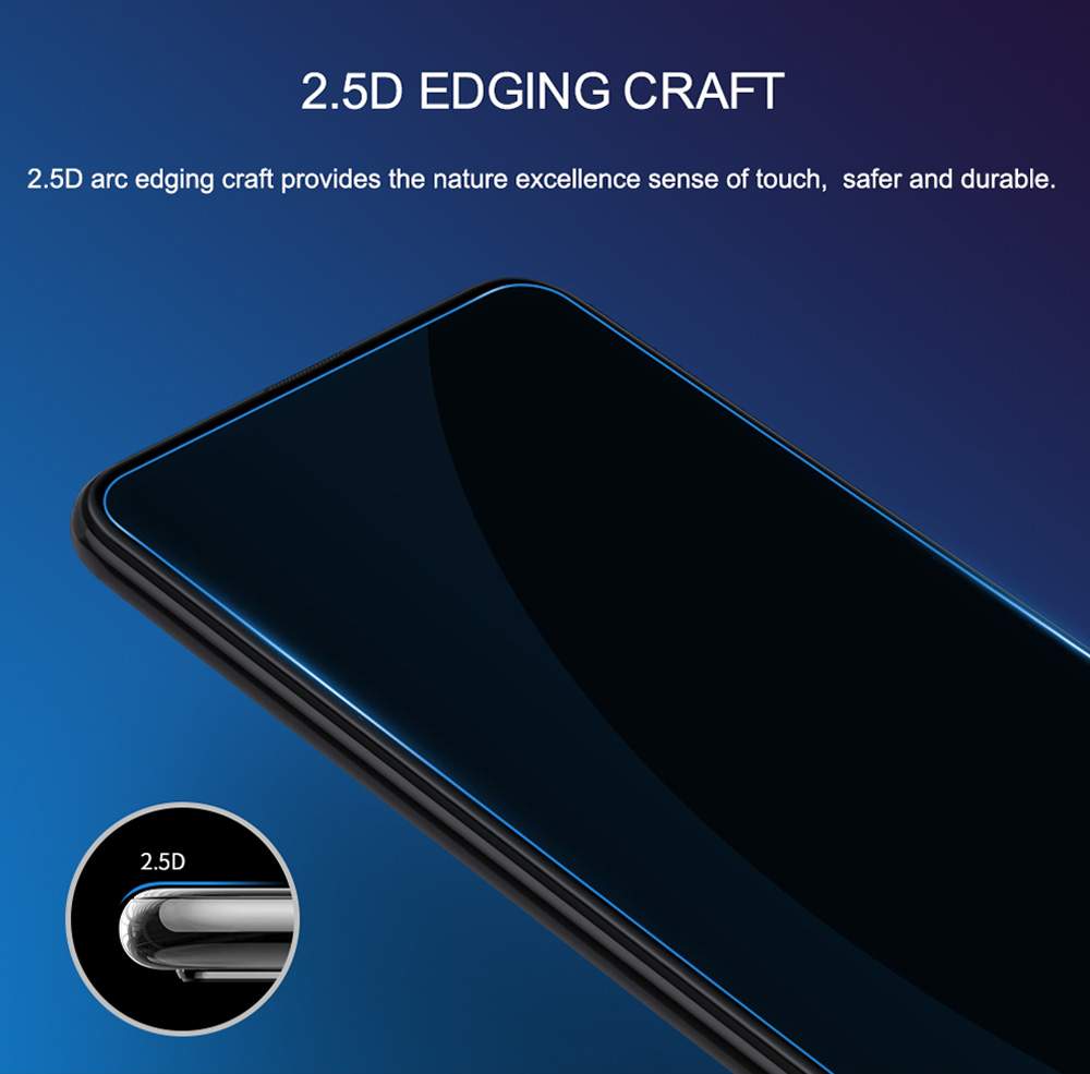 Nillkin Anti-explosion Tempered Glass 0.2mm HD Screen Protector For Huawei Honor 9X / Honor 9X Pro - Transparent