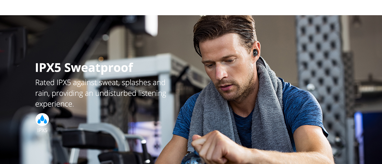 Tronsmart Spunky Pro Bluetooth 5.0 TWS Earbuds Wireless Charging IPX5 Water Resistant