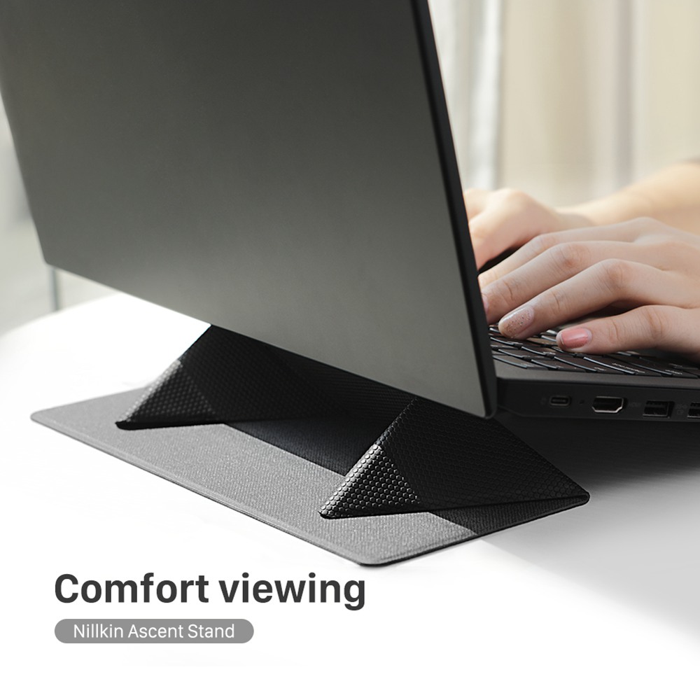 Nillkin Ascent Stand Portable Foldable Ergonomic Adjustable Widely-compatible Laptop Stand - Grey
