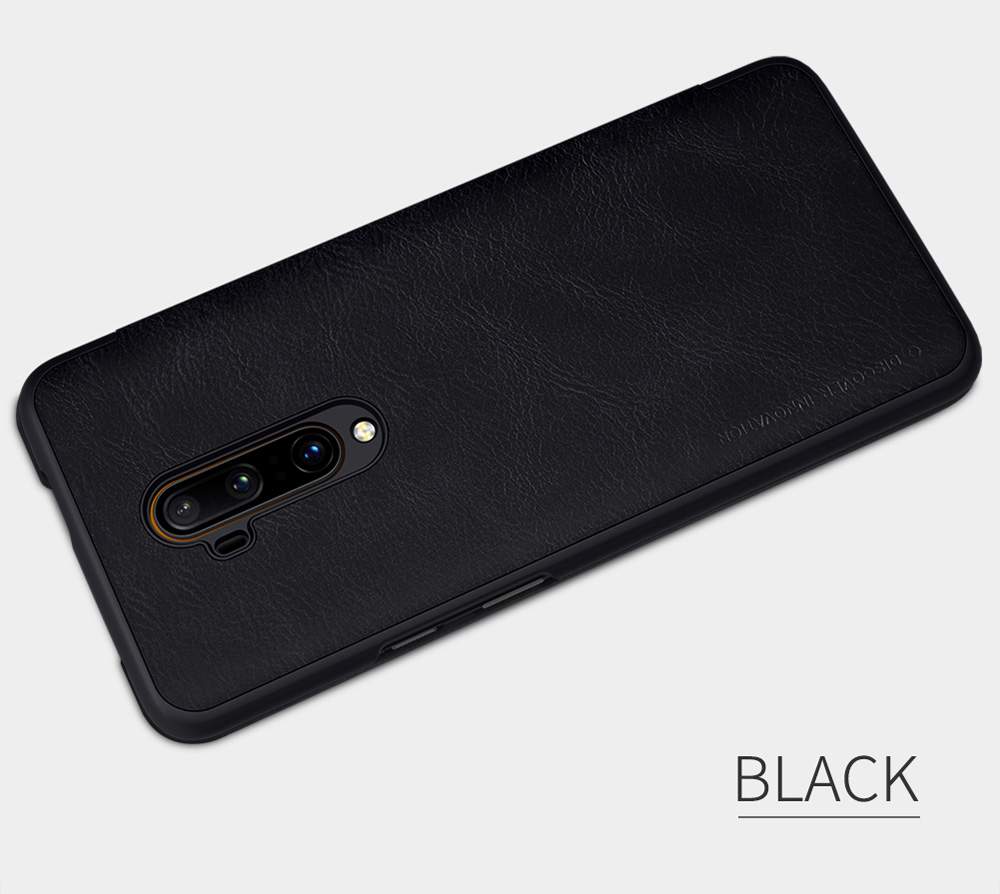 NILLKIN Protective Leather Phone Case For Oneplus 7T Pro Smartphone - Brown