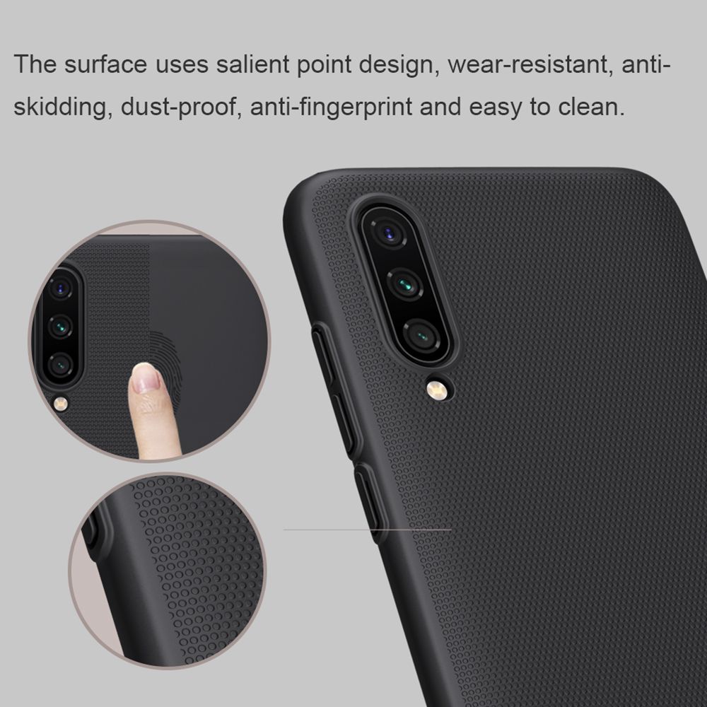 NILLKIN Protective Frosted PC Phone Case For Xiaomi Mi CC9 / Xiaomi Mi9 Lite Smartphone - Blue