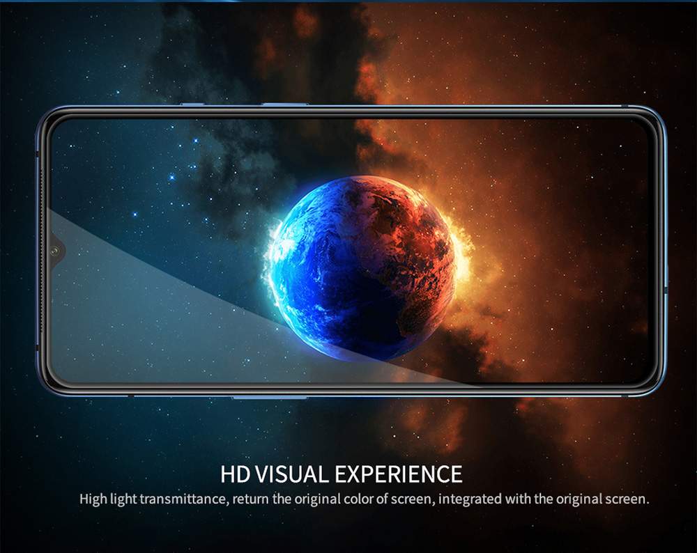 Nillkin CP+PRO Full Screen Anti-explosion Tempered Glass Screen Protector For Oneplus 7T - Transparent