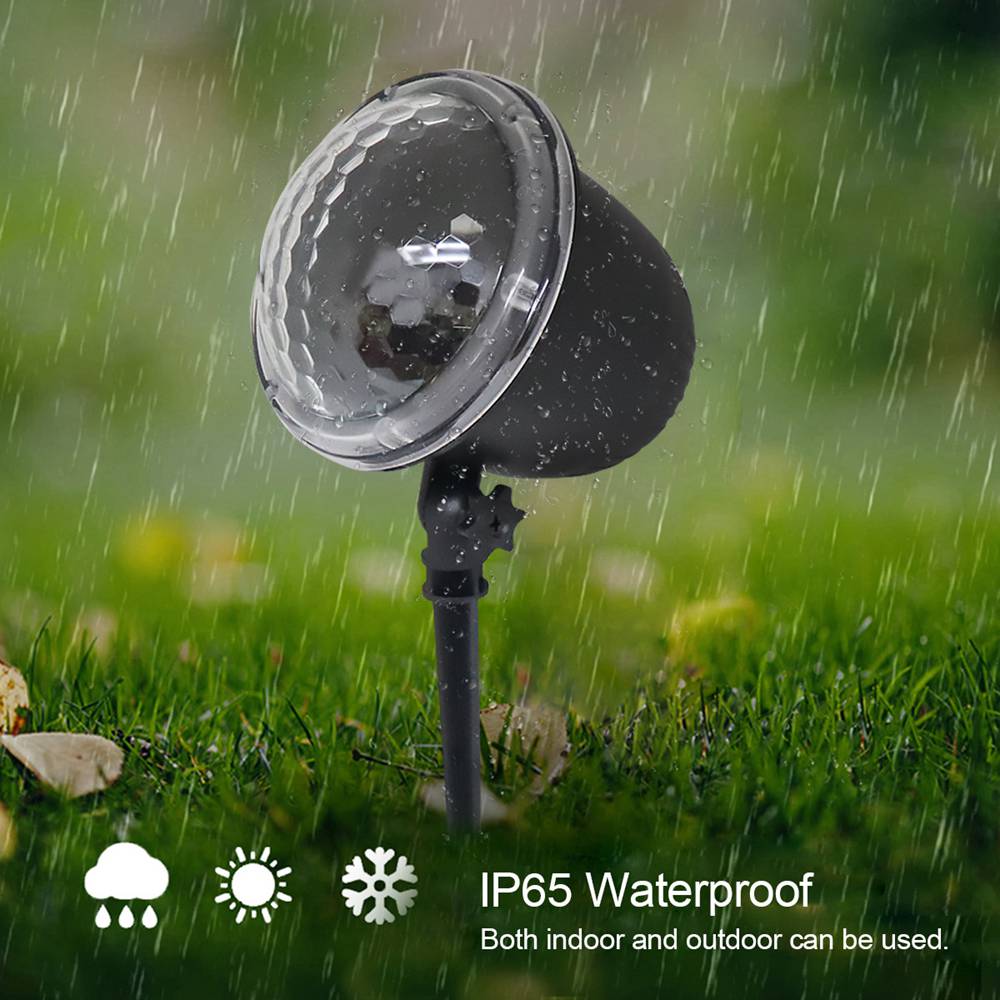 LED Remote Control Projection Lamp Various Halloween Themed Pattern Lights Ghost Lights For Bar Family Gatherings - US Plug