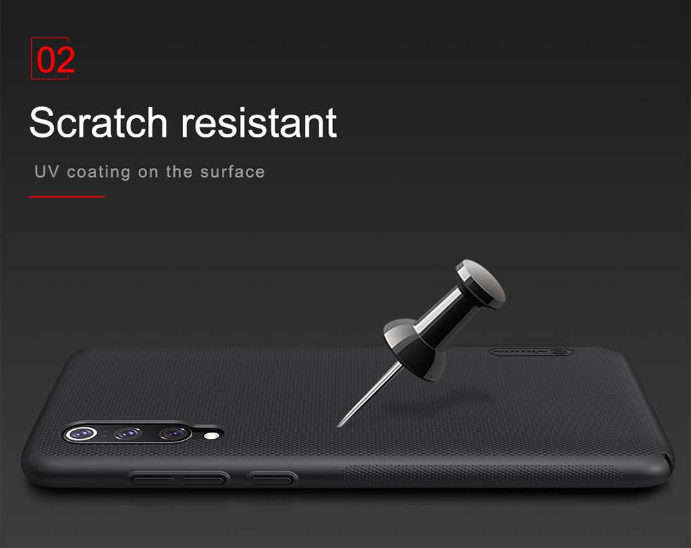 NILLKIN Protective Frosted PC Phone Case For Xiaomi Mi 9 Pro Smartphone - Black
